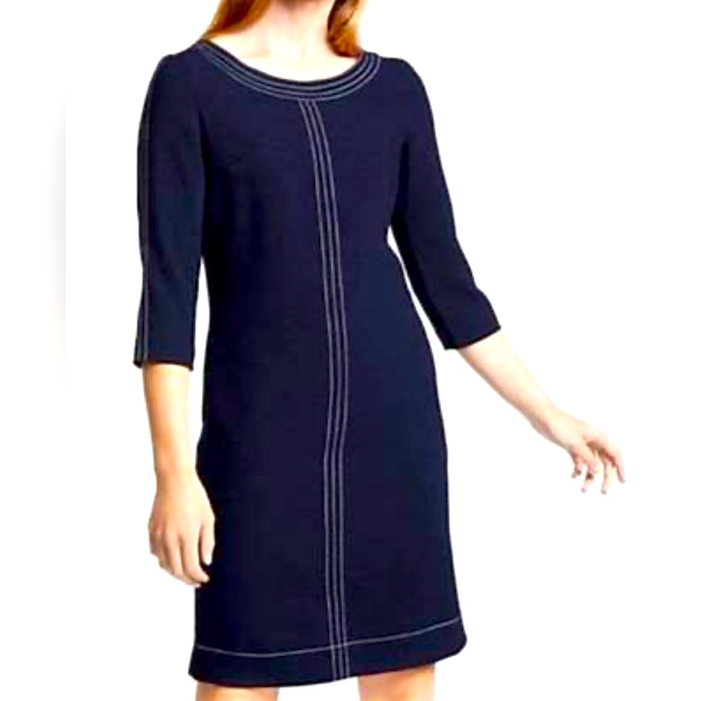 Boden “Alda” navy dress, size 6